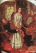 William Holman Hunt The Awakening Conscience oil painting reproduction